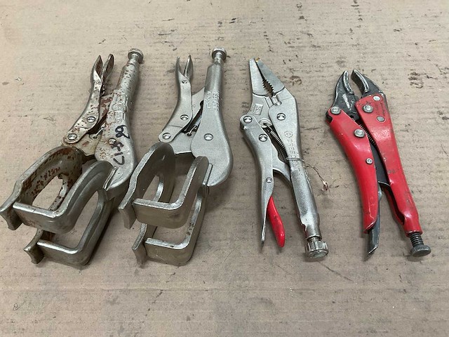 Verschillende tangen (4x) - afbeelding 2 van  3