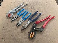 Verschillende tangen (5x) - afbeelding 2 van  2