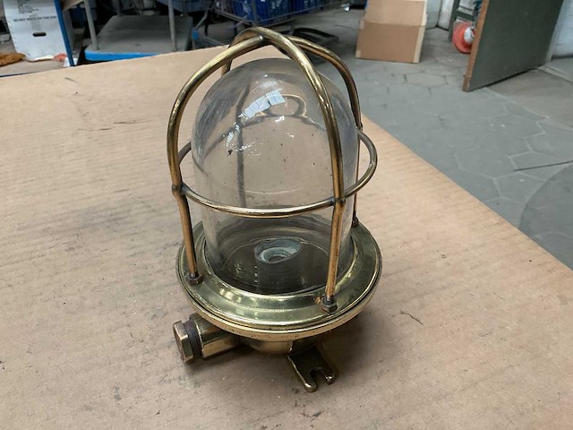 Verschillende vintage marine pendant lampen (2x) - afbeelding 3 van  6