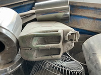 Verschillende zink; rvs en stalen decoratie materialen - afbeelding 9 van  9