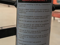 Versnellingsbak krik, 500 kilo hbm - afbeelding 7 van  8