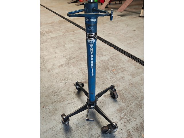 Versnellingsbaksteun met 2 ondersteuners max 215 cm, hydraulics, 1000 kg - afbeelding 2 van  7