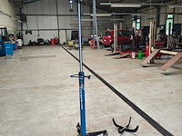 Versnellingsbaksteun met 2 ondersteuners max 215 cm, hydraulics, 1000 kg - afbeelding 3 van  7