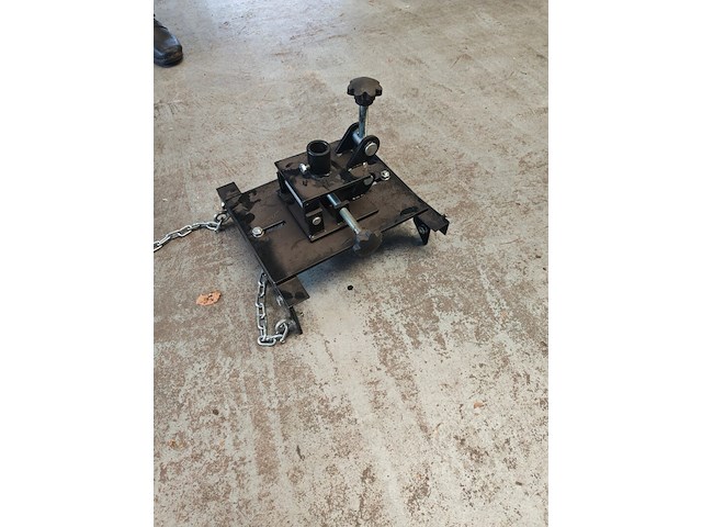 Versnellingsbaksteun met 2 ondersteuners max 215 cm, hydraulics, 1000 kg - afbeelding 6 van  7