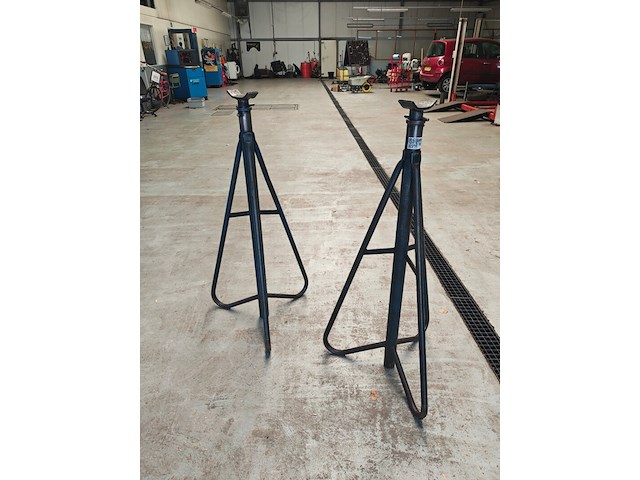 Versnellingsbaksteun met 2 ondersteuners max 215 cm, hydraulics, 1000 kg - afbeelding 7 van  7