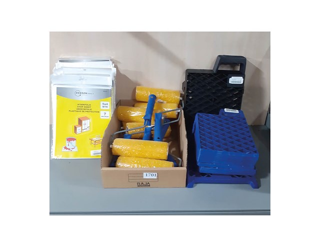 Verspullen, afdekplastic , verfrollen, afrolrekjes 2 maten (d1701) - afbeelding 1 van  3