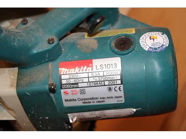 Verstek/afkortzaag makita ls1013. - afbeelding 3 van  3