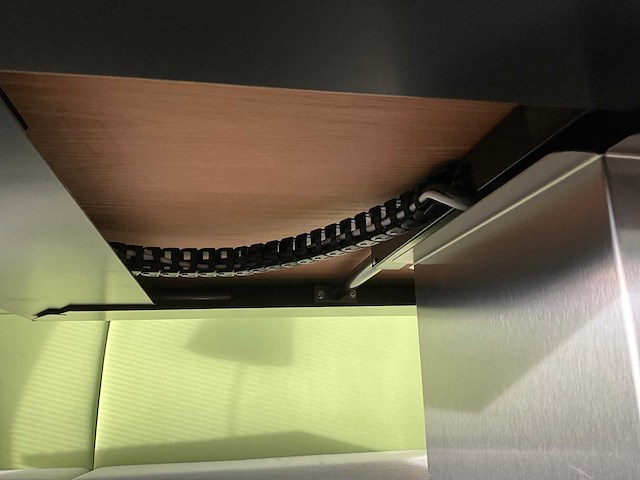 Verstelbaar bureau 120x120 cm - afbeelding 2 van  10