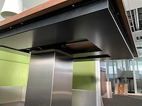 Verstelbaar bureau 120x120 cm - afbeelding 8 van  10