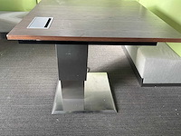 Verstelbaar bureau 120x120 cm - afbeelding 9 van  10