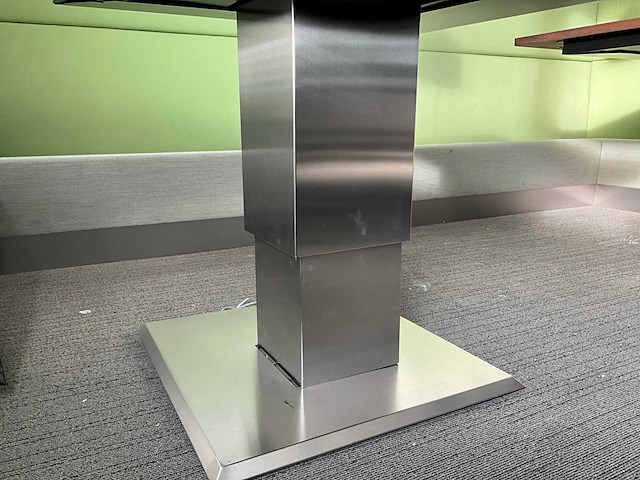 Verstelbaar bureau 120x120 cm - afbeelding 3 van  5