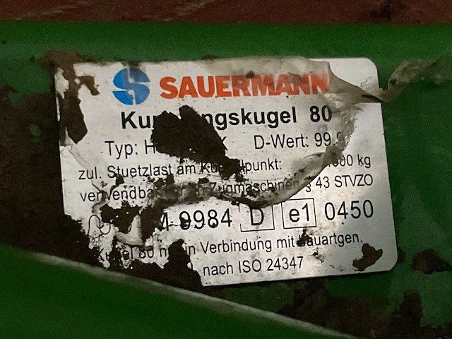 Verstelbare john deere k80 trekhaak - afbeelding 4 van  4
