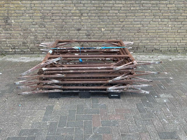 Verstelbare metselschraag 120-205cm (10x) - afbeelding 3 van  3