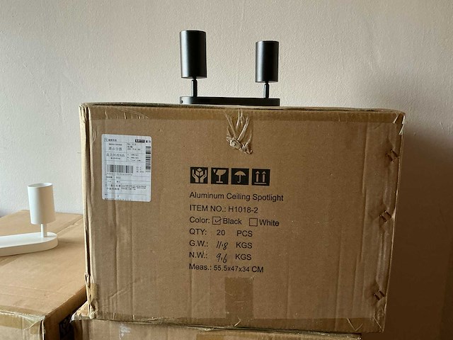 Verstelbare plafondlampen (370x) - afbeelding 6 van  10