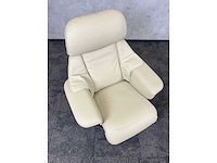 Verstelbare relaxfauteuil met voetenbank - ongebruikt - afbeelding 3 van  13