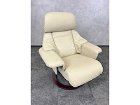 Verstelbare relaxfauteuil met voetenbank - ongebruikt - afbeelding 6 van  10