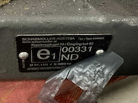 Verstelbare valtra k80 trekhaak - afbeelding 4 van  4