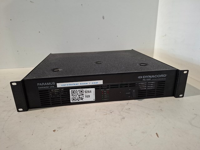 Versterker, dynacord, pcl 1225t - afbeelding 1 van  5
