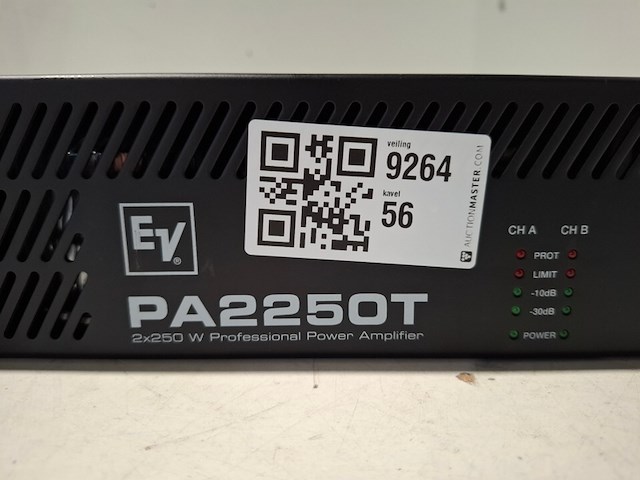 Versterker, electro voice, pa 2250t - afbeelding 2 van  4