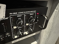 Versterker met microfoon monacor, pa-12040 - afbeelding 2 van  4