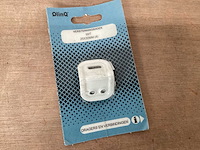 Versterkingshoek wit, 25x30 mm, 4 stuks (80x) - afbeelding 1 van  3