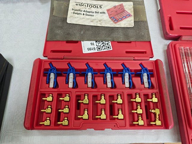 Verstuiver adapterset, weber tools, wt-4041 - afbeelding 1 van  1