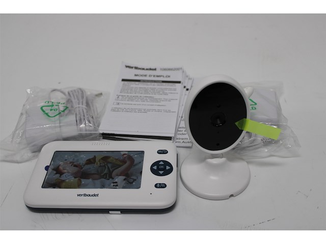 Vertbaudet sleepycare video babyfoon wit - afbeelding 2 van  3