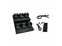 Vertex multi 6-unit handheld charger vac-6450c - afbeelding 1 van  5