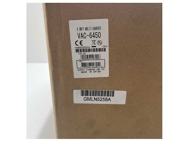 Vertex multi 6-unit handheld charger vac-6450c - afbeelding 6 van  6