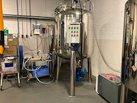 Vertical opslag mengtank