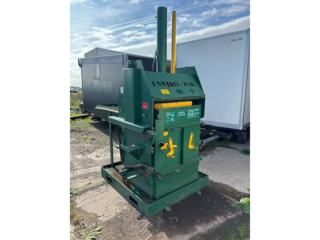 Verticale afvalcompactor, enviro-pak, 3000amr, 2010 - afbeelding 2 van  9