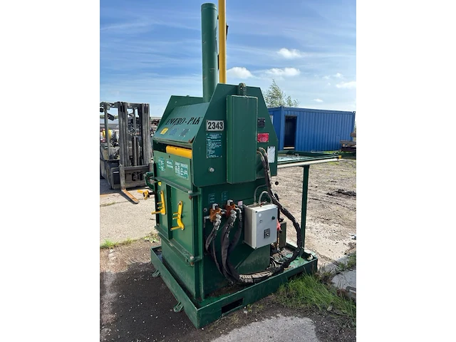 Verticale afvalcompactor, enviro-pak, 3000amr, 2010 - afbeelding 4 van  9