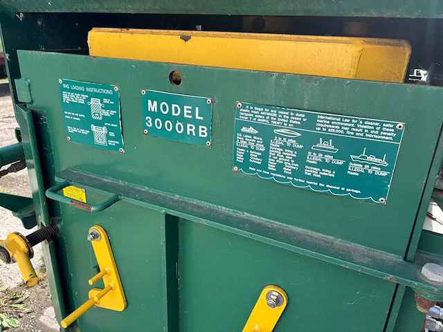 Verticale afvalcompactor, enviro-pak, 3000amr, 2010 - afbeelding 5 van  9