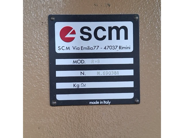 Verticale bovenfrees, scm, r8 - afbeelding 13 van  21