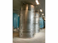 Verticale geïsoleerde opslagtank 25000 liter - afbeelding 2 van  6