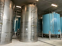 Verticale geïsoleerde opslagtank 25000 liter