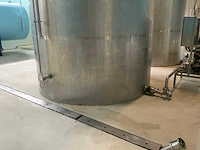 Verticale geïsoleerde opslagtank 25000 liter - afbeelding 4 van  8