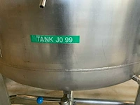 Verticale opslagtank 3000liter - afbeelding 3 van  6