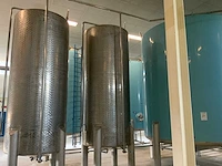 Verticale opslagtank 6000 liter