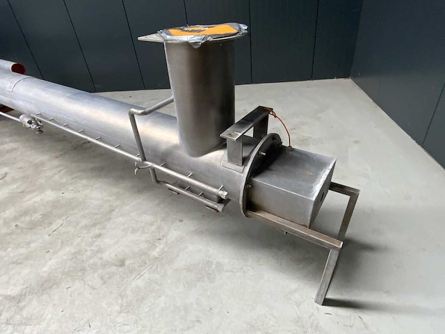 Verticale opvoer schroeftransporteur 6m - afbeelding 5 van  6