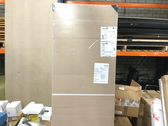 Verticale platte radiator 200x60 cm, thermrad, 22, ral 9005 - afbeelding 2 van  4