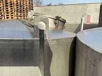 Verticale roestvaststalen opslagtank 1728liter (2x) - afbeelding 6 van  14
