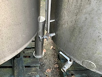 Verticale roestvaststalen opslagtank 1728liter (2x) - afbeelding 8 van  14