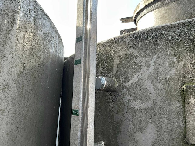 Verticale roestvaststalen opslagtank 1728liter (2x) - afbeelding 9 van  14