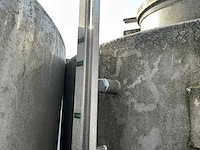 Verticale roestvaststalen opslagtank 1728liter (2x) - afbeelding 9 van  14