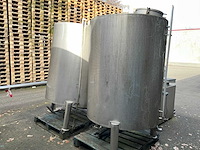 Verticale roestvaststalen opslagtank 1728liter (2x) - afbeelding 10 van  14
