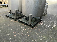 Verticale roestvaststalen opslagtank 1728liter (2x) - afbeelding 11 van  14