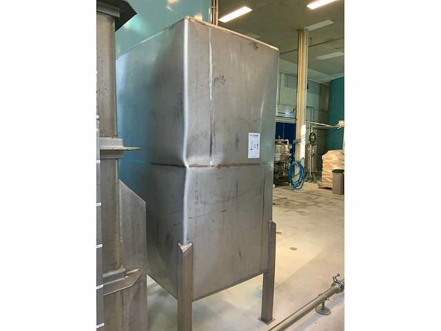 Verticale spoeltank 1000 liter - afbeelding 2 van  3