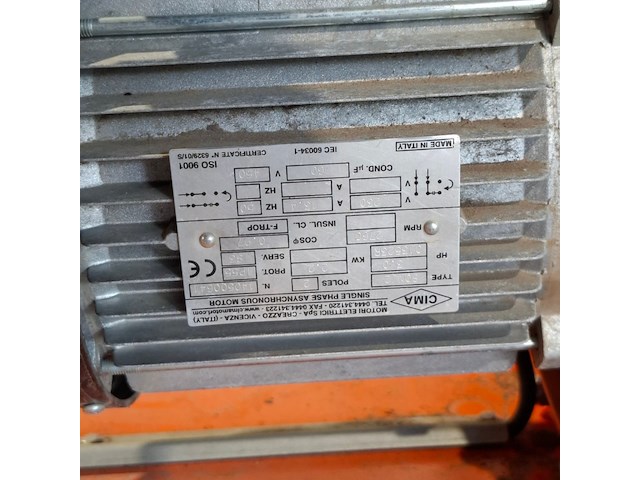 Verticuteermachine - 400mm - 230v eliet, e 401 electric, bouwjaar 2015 - afbeelding 4 van  9