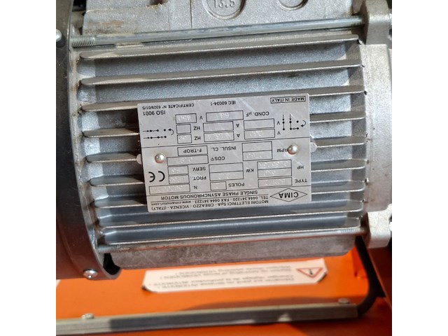 Verticuteermachine - 400mm - 230v eliet, e 401 electric, bouwjaar 2015 - afbeelding 5 van  10